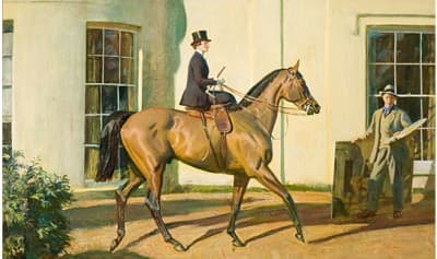 Munnings wife horse self